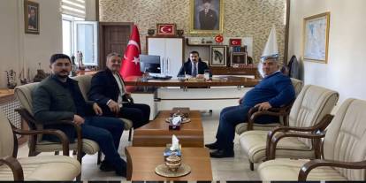 Arpaçay Kaymakamı Muhammed Burak Akköz, Sendika Temsilcilerini Kabul Etti