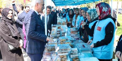 Düzce’de ihtiyaç sahibi nişanlı gençler için hayır çarşısı