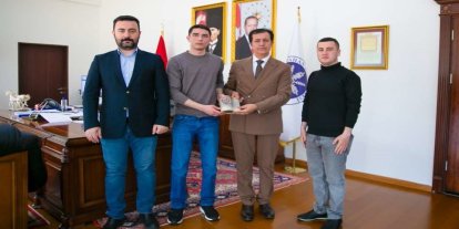 Ardahan Üniversitesi ile Bakü Slav Üniversitesi arasında eğitimde iş birliği ve staj programı