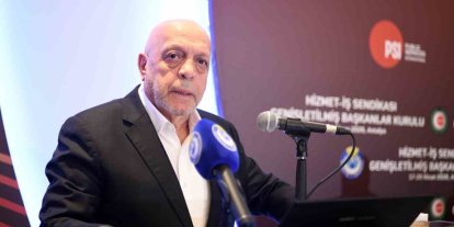 HAK-İŞ Genel Başkanı Mahmut Arslan: "Vergi sisteminin baştan sona değiştirilmesi gerekiyor"