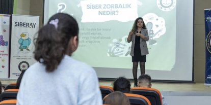 Mersin’de çocuklara siber güvenlik eğitimi verildi