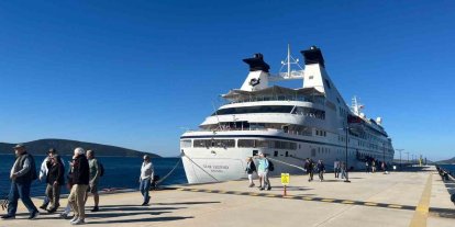 Bodrum’a 357 yolcusuyla geldi