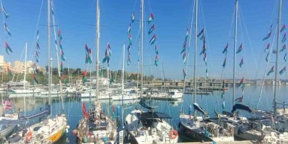 Denizlili gönüllü Salih Tekin Sumud Filosuna katılmak için İtalya’da