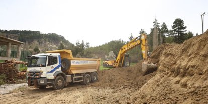 Çameli Elmalı yolu modern üst yapıya kavuşuyor