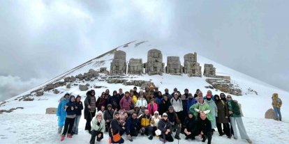 Nemrut Dağı’nda uluslararası sanat buluşması