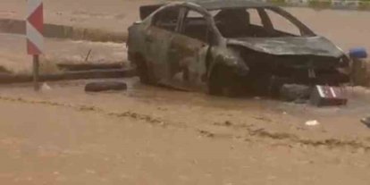 Sağanak yağış Mardin’de hayatı olumsuz etkiledi