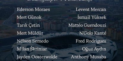 Fenerbahçe’nin Konyaspor maçı kamp kadrosu belli oldu