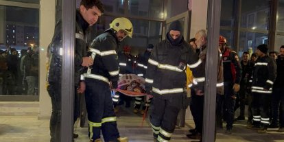 Su baskını nedeniyle bodrumda mahsur kalan engelli vatandaş kurtarıldı