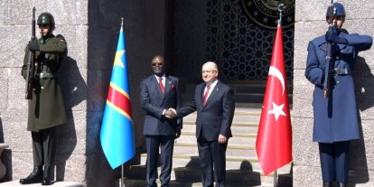 Bakan Güler, Kongo Demokratik Cumhuriyeti Cumhurbaşkanı Yardımcısı Muadiamvita ile görüştü