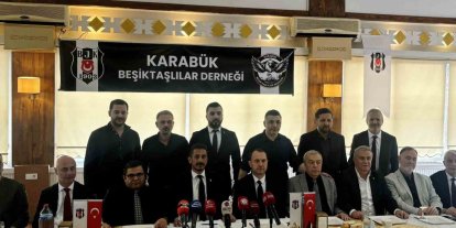 Karabük Beşiktaşlılar Derneği basın mensupları ile bir araya geldi