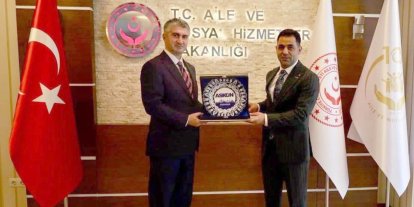 ASKON yönetiminden Bakan Yardımcısı Tarıkdaroğlu’na ziyaret