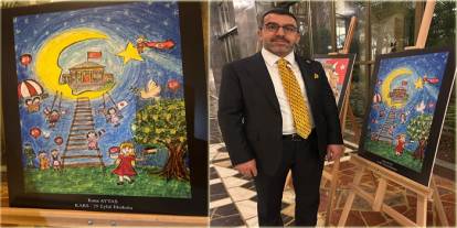 Rana Aytaş’ın Resmi TBMM Sergisinde Yer Aldı