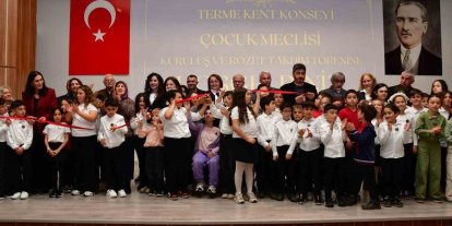 Terme’de çocuklar yönetimi katılıyor