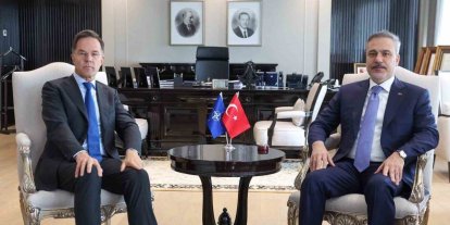 Bakan Fidan, NATO Genel Sekreteri Rutte ile görüştü