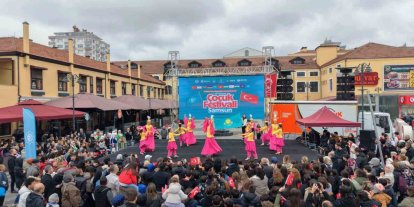 Türk dünyası çocukları, kültürlerini Samsun’da sergiledi