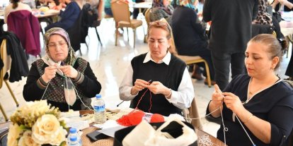 Yeşilyurt Belediyesi örgü yarışması büyük ilgi gördü