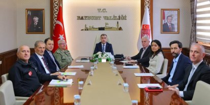 Bayburt’ta çığ riskine karşı değerlendirme toplantısı yapıldı