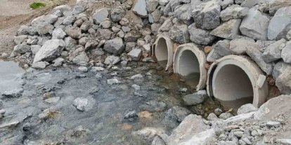 Akdağ Tabiat Parkı’nın çöken yolu tamir edildi