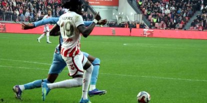 Ziraat Türkiye Kupası: Samsunspor: 0 - Trabzonspor: 0 (İlk yarı)