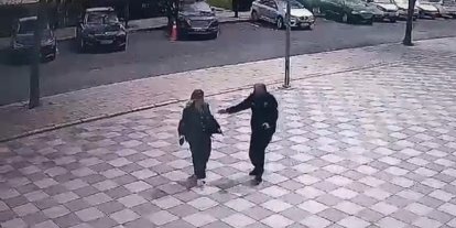 Polis memurunun dikkati hayat kurtardı