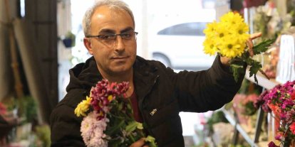 Düğün sezonu öncesi çiçekçilerde yoğun mesai