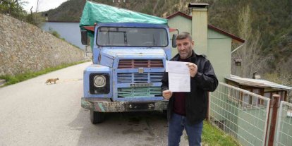 Odunluk olarak kullanılan kamyona kesilen köprü cezası Bakan Uraloğlu’nun talimatıyla iptal edildi