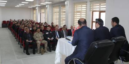 Selim’de eğitim ve okul güvenliği toplantısı gerçekleştirildi