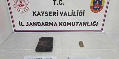 Kayseri’de tarihi eser operasyonu