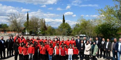 Samsunspor Voleybol Akademi’den Vezirköprü’de sosyal sorumluluk projesi