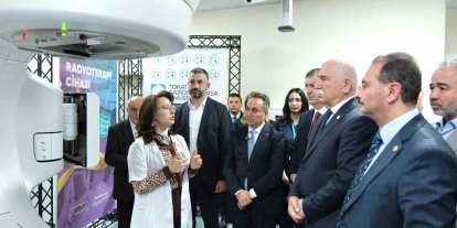TOGÜ Hastanesi’nde radyoterapi cihazı törenle hizmete girdi