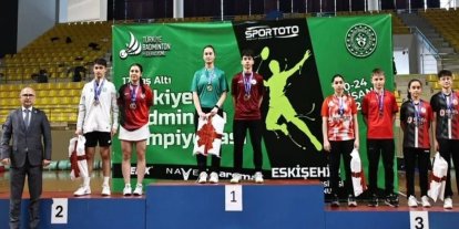 Badmintonun genç yıldızları Eskişehir’de buluştu
