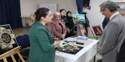 Bayburt’ta ’Sevginin Diliyle Değerlerimiz’ sergisi açıldı