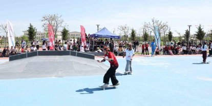 Eyyübiye’de kaykay turnuvası