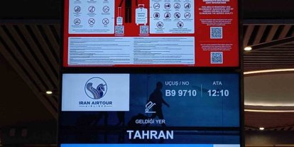 İstanbul Havalimanı’nda İran uçuşları yeniden başladı
