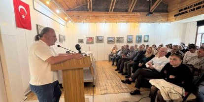 Mersin’de edebiyat buluşması: Dr. Nedim İnce okurlarıyla bir araya geldi