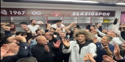 Elazığspor’dan davul klarnet eşliğinde kutlama