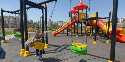 Yeşilyurt Mahallesi’ndeki yeni park tamamlandı