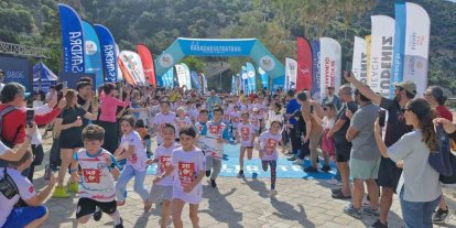 Fethiye’de 23 Nisan’a özel çocuk koşusu düzenlendi