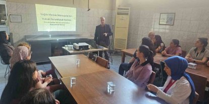 Atatürk Devlet Hastanesi’nde sağlık çalışanlarına hukuki eğitim