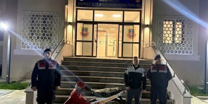 Umudunu kestiği motosikletine 3 yıl sonra jandarma sayesinde kavuştu