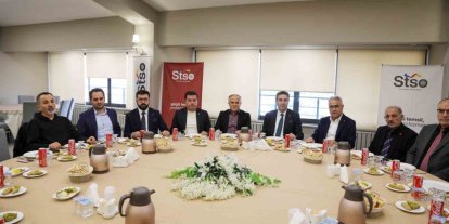 STSO Başkanı Zeki Özdemir, meslek odaları başkanlarıyla bir araya geldi
