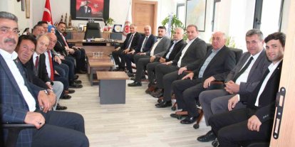 AK Parti heyetinden Karaveli’ye ziyaret