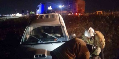 Erzin’de trafik kazası: 1 yaralı