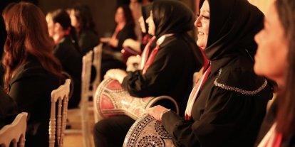 Osmangazi’de kadınlardan muhteşem ritim gösterisi