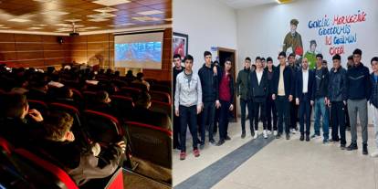 Kars'ta Pansiyon öğrencilerine moral ve motivasyon etkinliği