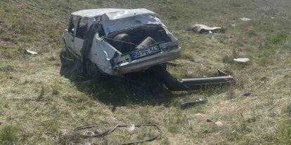 Nevşehir’de otomobil takla attı: 1 yaralı