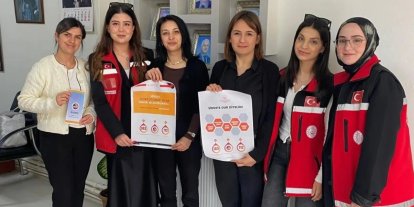 Stajyer öğrencilerden farkındalık çalışması