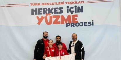 Körfezli genç yüzücüler Azerbaycan’da Türkiye’yi temsil edecek