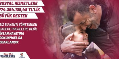 Denizli’de sosyal hizmetleri için 774 milyon TL’lik dev bütçe