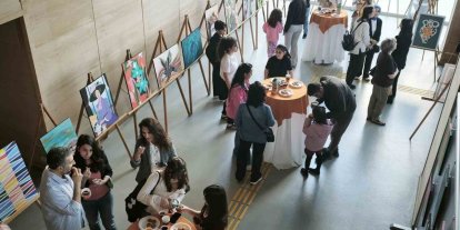 MTK Koleji öğrencilerinin eserleri görücüye çıktı